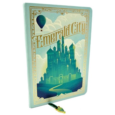 Wicked: Emerald City Journal with Ribbon Charm - by  Insights (Paperback)