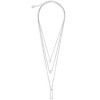 SHINE by Sterling Forever Geometric Multi Layer Necklace[SILVER] - 2 of 2