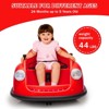 12V Bumper Car for Kids, Electric Ride On Toy, 360 Degree Spin, 2-Speed, Bluetooth Music, Parent Remote Control, Battery Powered - 4 of 4