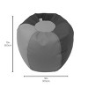 Factory Direct Partners 2pk 12" SoftScape Kids' Bean Bag Puffs - 3 of 3