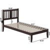 AFI Furnishings Tahoe Platform Bed TXL ES - 3 of 4