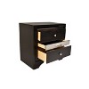 NicBex 2 Drawer Dresser for Bedroom,Modern Style Drawers with Metal Pulls,Dressers for Kids Room,Living Room,Entry and Hallway - image 2 of 4