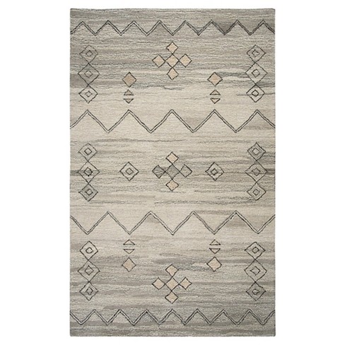 Moroccan Rug Gray 9 X12 Rizzy Home Target