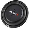 MB Quart 400 Watt 12 Inch Shallow Subwoofer + Q Power Slim Sub Car Box Enclosure - 3 of 4