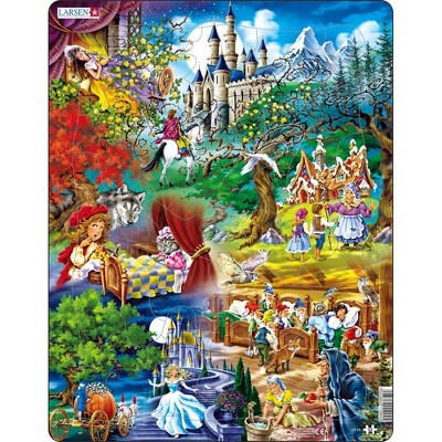 Springbok Larsen Grimms Fairy Tales Children's Jigsaw Puzzle 33pc : Target