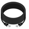 Monoprice Cat6A Ethernet Patch Cable - 25 Feet - Black | Network Internet Cord - RJ45, 550Mhz, STP, Pure Bare Copper Wire, 10G, 26AWG - 4 of 4