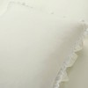  3pc Ella Shabby Chic Ruffle Lace Comforter Set Ivory - Lush Décor - 4 of 4