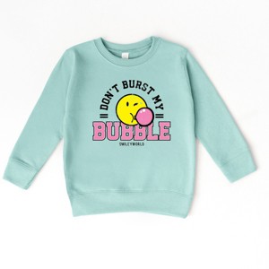 The Juniper Shop SmileyWorld Don't Burst My Bubble Toddler Sweatshirt - 1 of 4