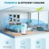 Costway 5000 BTU (8000 BTU ASHRAE) Portable Air Conditioner 4-in-1 AC Unit with Cool Fan Dehum Sleep Mode - 2 of 4