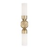 Capital Lighting Devon 2 - Light Wall Light in  Matte Brass - 3 of 4