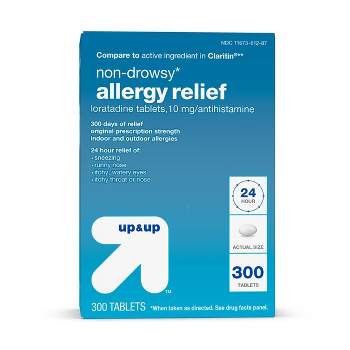 Loratadine Allergy Relief Tablets - 300ct - up & up™