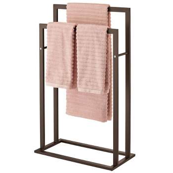 Metal Freestanding Towel Rack 3 Tiers Hand Towel Holder Organizer