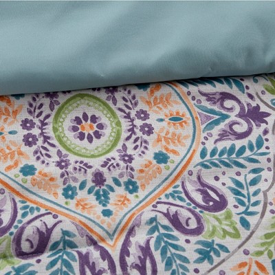 Modern Threads 8-pc Castell Reversible Printed Comforter Bedding Set, Cal King — фото 6