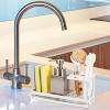 LunaLulinlk Toothbrush Holders for Bathrooms, 4 Slots Rustproof Metal Tooth Brushing Organizer with Drainage White - 3 of 4