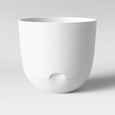 Photo 1 of 16" Self Watering Planter White - Room Essentials™