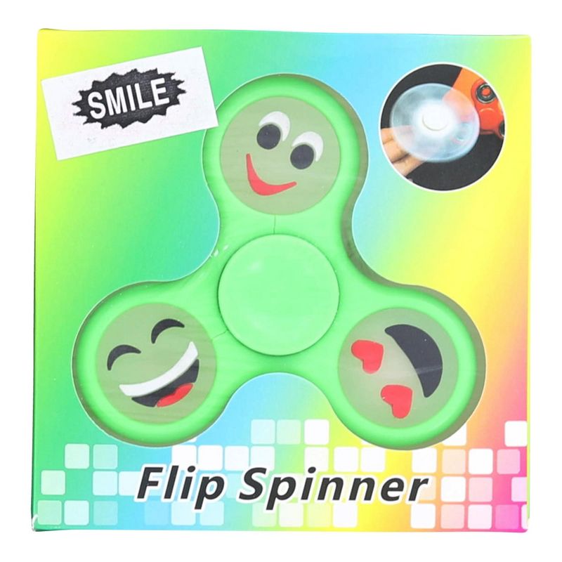 Majestic Sports And Entertainment Emoji Smile Fidget Spinner | Green, 3 of 4
