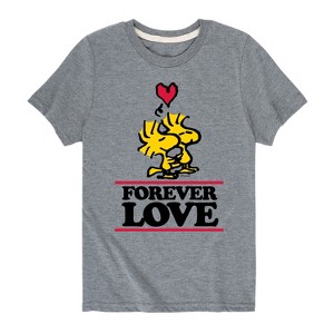 Boys' - Peanuts - Forever Love Short Sleeve Graphic T-Shirt - 1 of 4