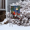 Briarwood Lane Winter Garden Flag 12x18 For Outdoor Winter Glow Cardinals For Winter Garden Flag Flags For Outside - 4 of 4