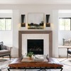CityFurn 1-Light Modern Wall Sconce with Rectangle Metal Shade - 2 of 4