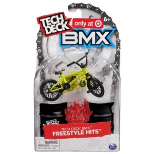 Tech Deck BMX Freestyle Hits - Finger Bike with Freestyle Obstacle - Wethepeople Bikes - Yellow - 1 of 4