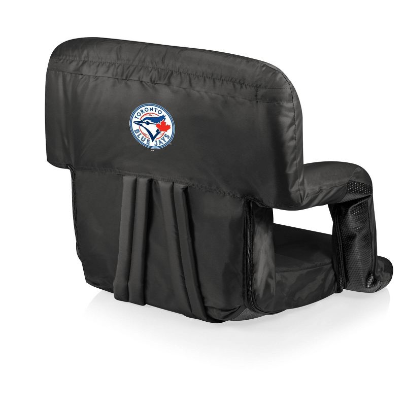MLB Toronto Blue Jays Ventura Portable Reclining Stadium Seat - Black, 1 of 9