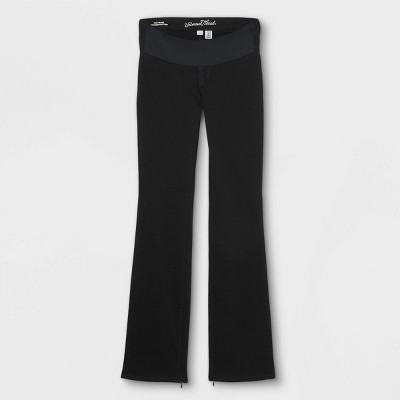 Women's High-rise Wide Leg Sweatpants - Universal Thread™ Black 1x