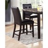 5-Piece Dining Set with Square Table and 4 Upholstered Chairs - 4 of 4