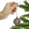 Bellarmine University Secondary Logo Mini Small Tiny Wood Christmas Tree Holiday Ornament - 2 of 4