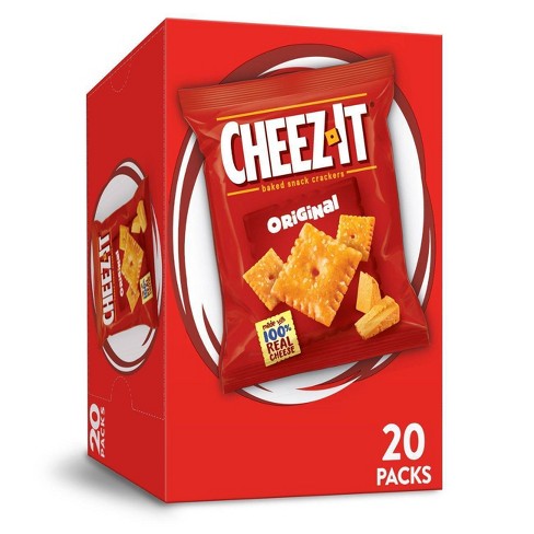 Cheez It Original Baked Snack Crackers 1oz ct Target