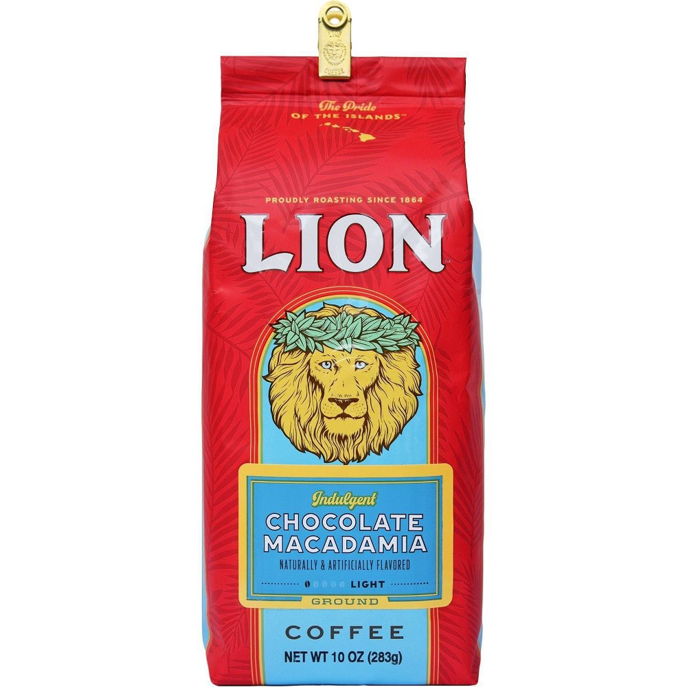 Photos - Coffee Lion  Chocolate Macadamia Medium Roast Ground  - 10oz