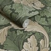 William Morris at Home Acanthus Green Wallpaper - 3 of 4