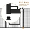 8 Panels Heavy Duty Metal Playpen with door, 39.37"H Dog Fence Pet Exercise Pen for Outdoor, Indoor - 2 of 4