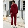 Clearlove Men's Tracksuits 2 Piece Hooded Athletic Sweatsuit Zip Jogging Sportsuits - 4 of 4