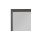 GlasFlength Decorative Wall Mirrors Square Accent Mirror Wall Mirror Polished Mirror Decorative Mirror for Living Room, Gray, 36"*36"*38" - 3 of 4