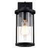 Chloe Lighting Landry Transitional 1 Light Textured Black Outdoor Wall Sconce 13" Height - 2 of 4