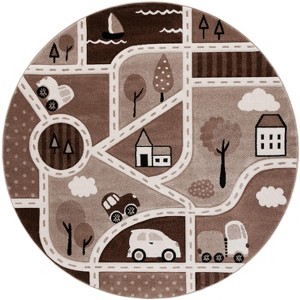 Carousel Kids CRK193 Power Loomed Indoor Rugs - Safavieh Kids - 1 of 4