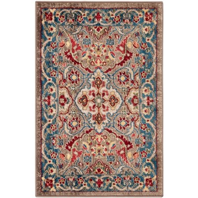 Kashan KSN307 Power Loomed Rugs - Safavieh