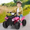 Infans 6V Kids ATV Quad Electric Ride On Car Toy Toddler w/LED Light & MP3 - 2 of 4