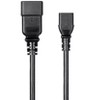 Monoprice 3-Prong Power Cord - 6 Feet - Black | IEC 60320 C20 to IEC 60320 C13, 14AWG, 15A, For Powering Computers, Monitors - 2 of 4