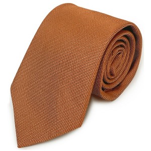 Boy's Solid Color Microfiber Poly Woven 2.5 Inch Wide And 49 Inch Long Necktie - 1 of 4