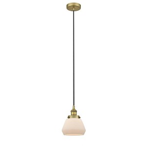 Fulton - 1 Light Mini Pendant In Industrial Style-9 Inches Tall and 6.75 Inches Wide - 1 of 1