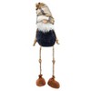 Gulches Series  Red and White Shatterproof Standing Santa with Lantern and Bag Holiday Ornament - 4 of 4