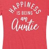 Women's - Instant Message - Happiness Auntie Short Sleeve Graphic T-Shirt - 2 of 4