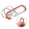 Unique Bargains Car Fob Keychain with Double Hoop - 4 of 4