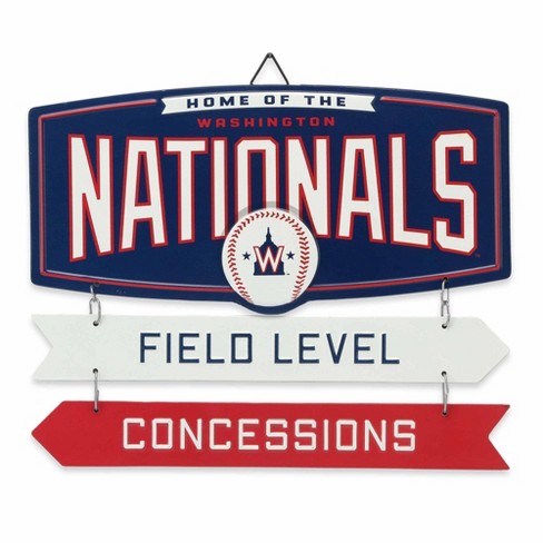 MLB Washington Nationals Baseball Field Metal Panel