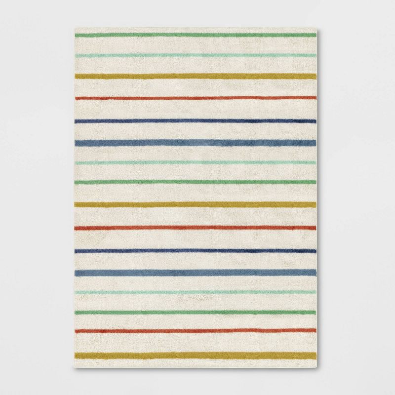 Striped Kids' Rug - Pillowfort™, 1 of 10