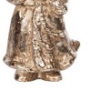 Gallerie II Blown Glass Bronze Shimmer Santa Ornament - 3 of 3
