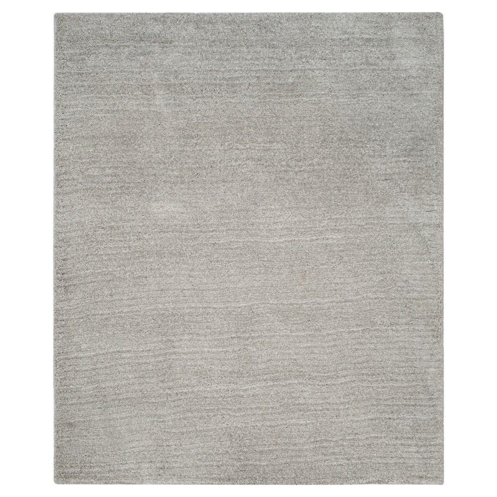 Ultimate Shag Rug - Silver/Silver - (8'x10') - Safavieh