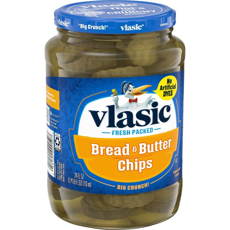 Vlasic Bread &#38; Butter Pickle Chips - 24 fl oz, 3 of 5