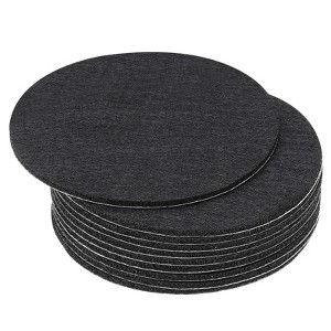 Unique Bargains Round Soft Adhesive Non-slip Anti-scratch Furniture Lamp Base Felt 10 Pcs - 1 of 4